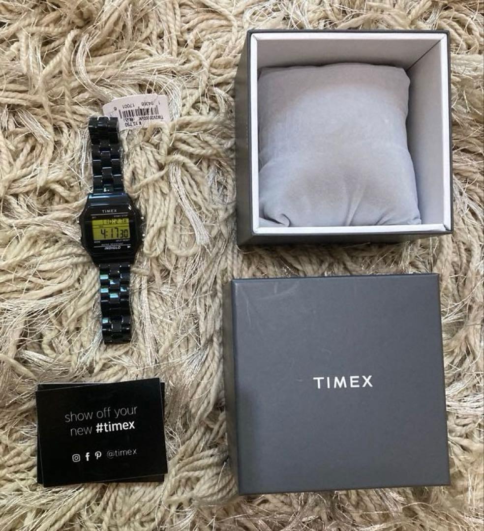 TIMEX Classic Tile Collection Digital Men's Watch — Japanese