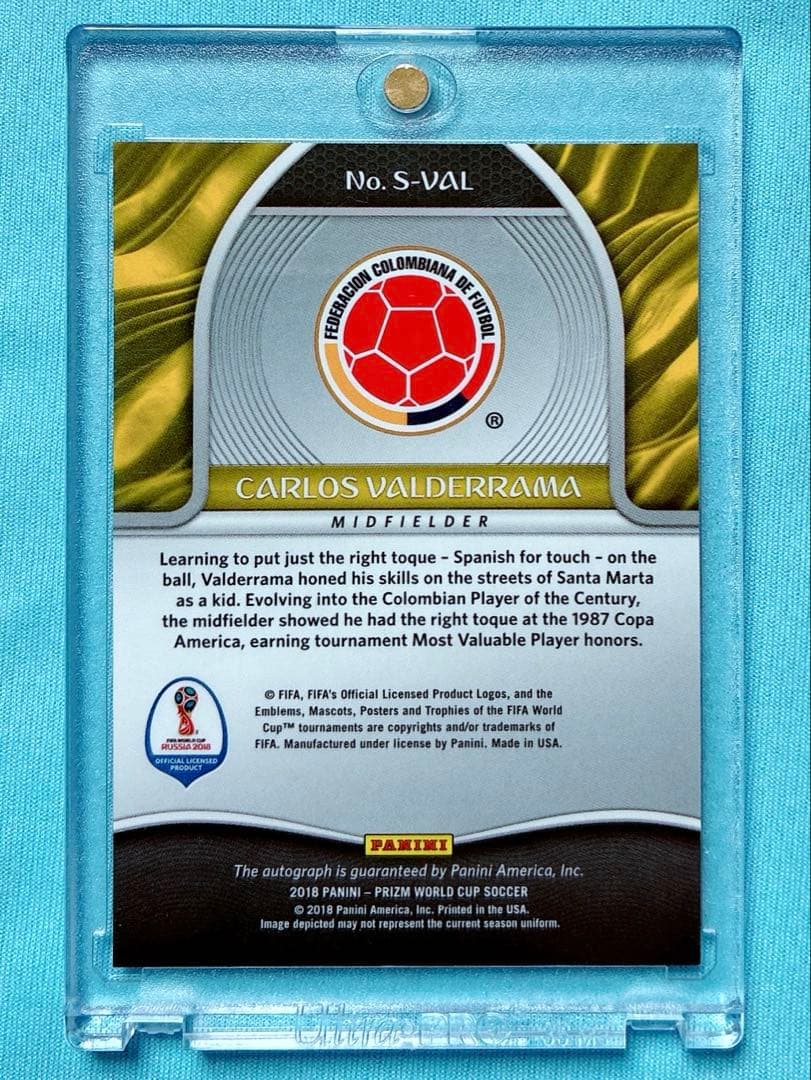 2018 Russia World Cup Card Carlos Bacca Signature Card Colombia — Japanese