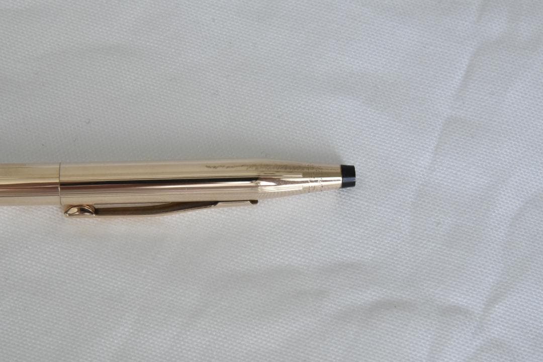 CROSS Classic-century ballpoint pen No.1502 with 14KT gold filled finish made in Japan