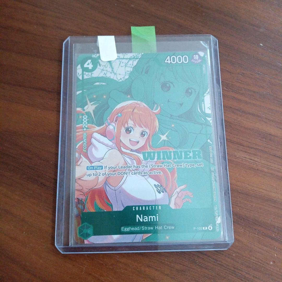 One Piece Nami WINNER — English