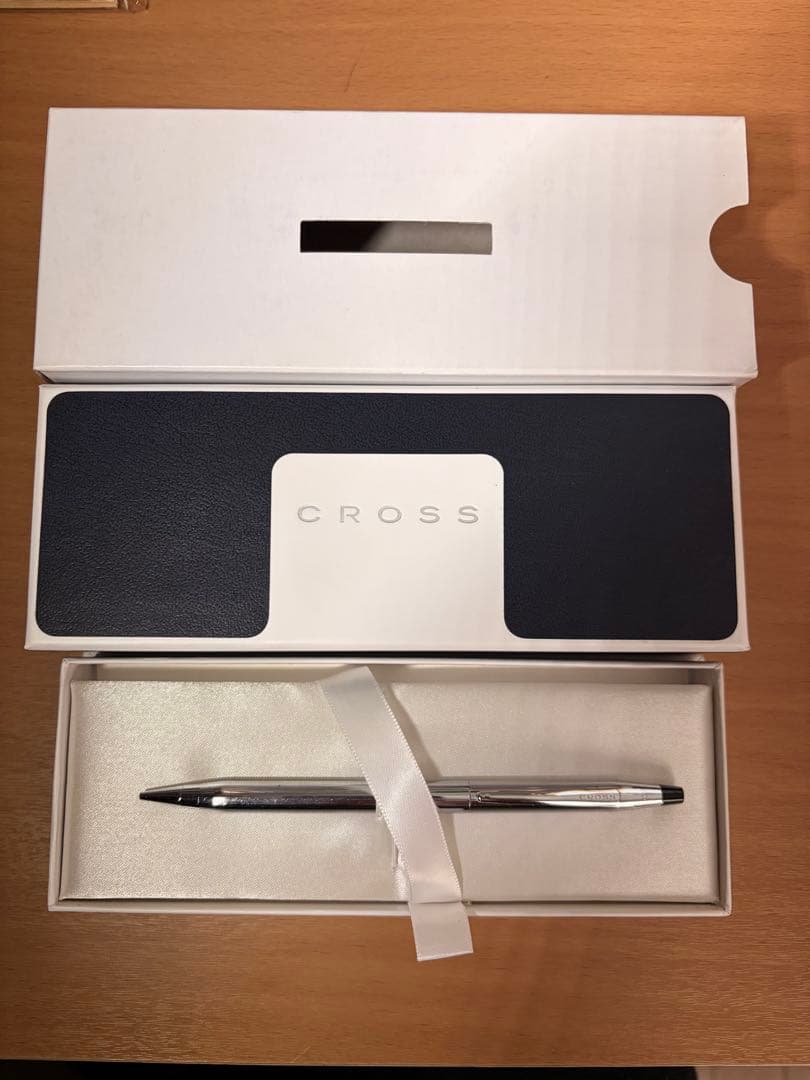 CROSS Classic Century mechanical pencil in glossy silver chrome finish with dedicated protective case