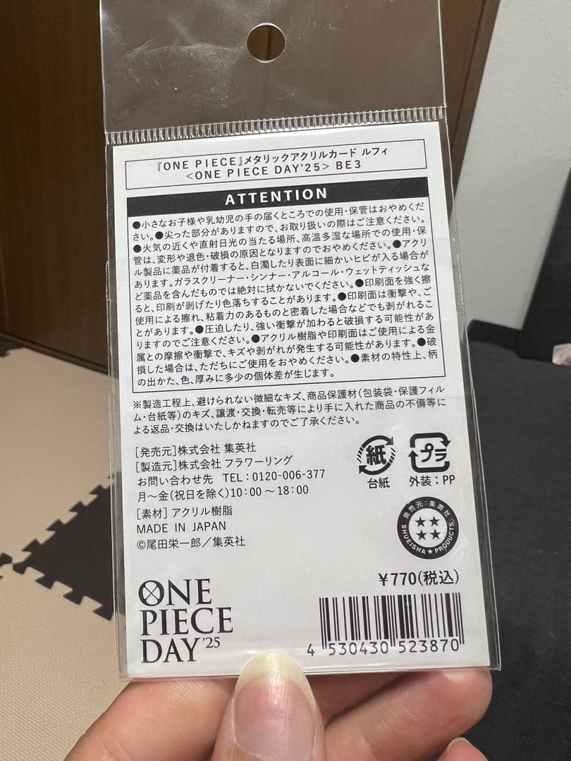 One Piece Luffy L — Japanese