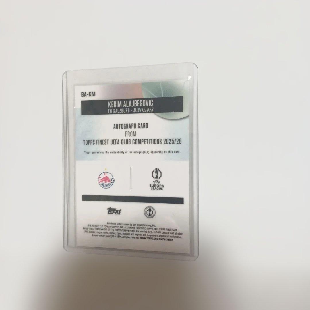 Kerim Alajbegovic Topps Finest RC — Japanese