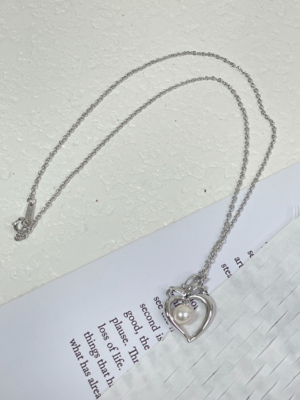 MIKIMOTO silver necklace 3.5g weight 6.3mm width 40cm length model 2MW77630028-057