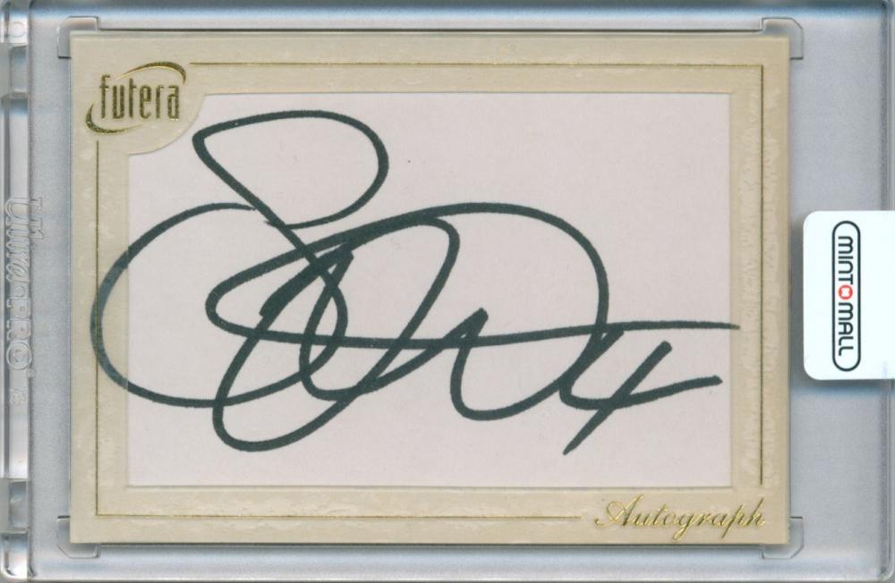 2008 Futera Unique Sami Hyypia autographed trading card numbered 3 out of 50