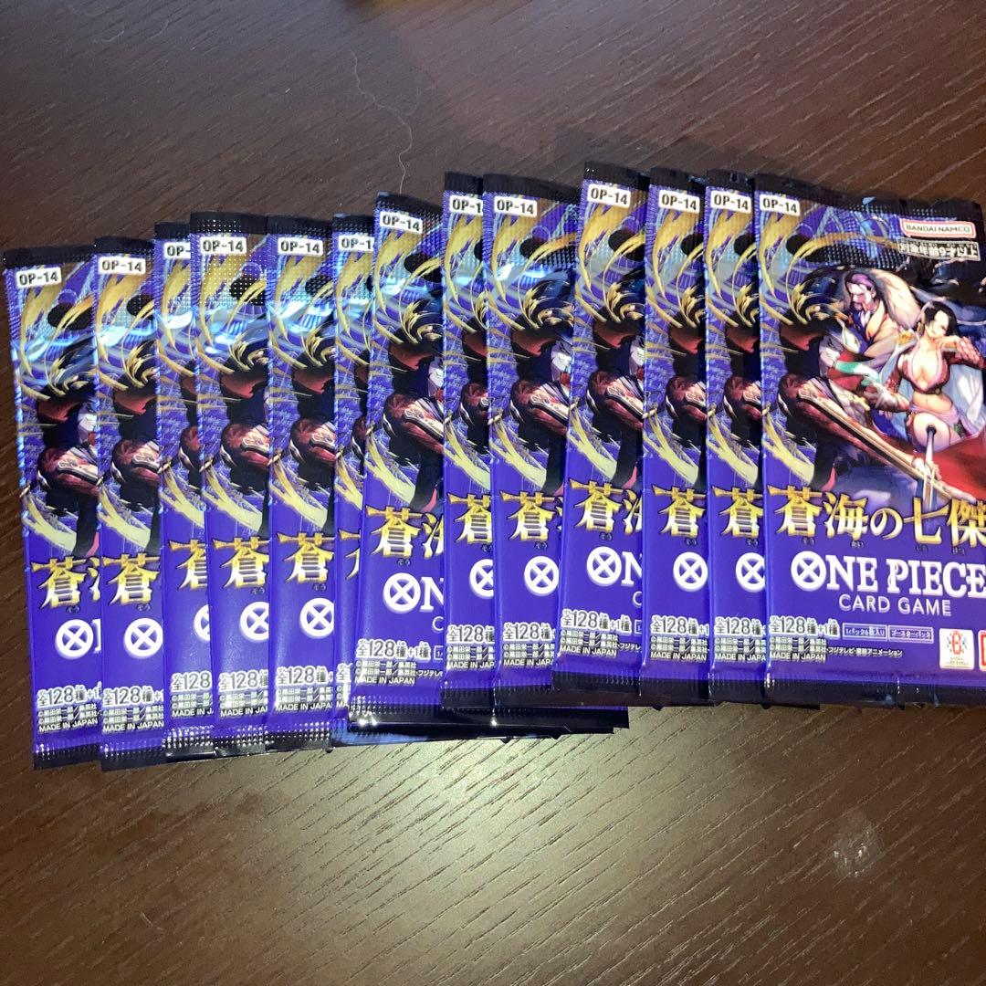 One Piece One Piece Card Game The Seven Warlords of the Sea OP-14 12 Pack Pack — OP-14 — Japanese