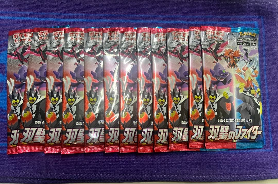 Pokemon Double Fencer Bara 12 Pack Pack — Japanese