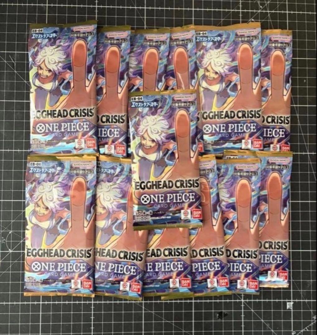 One Piece One Piece Card Egghead Crisis Barapack 13 Packs Pack P — Japanese