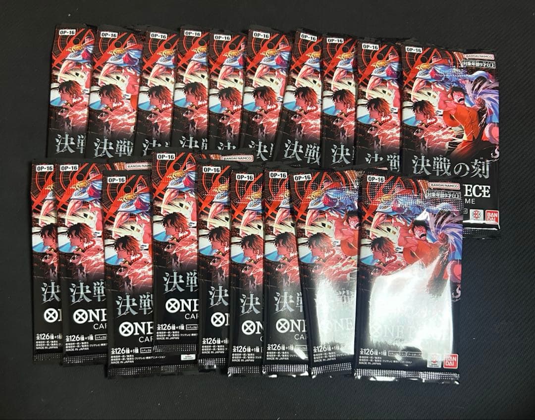 One Piece One Piece Card Game: Battle of the Decisive Moment Single Pack Pack P — Japanese