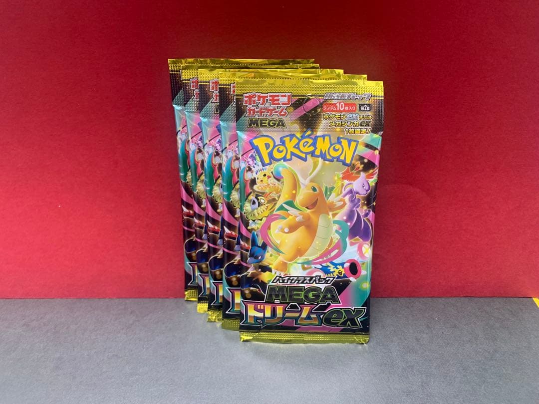 Pokemon Mega Dream ex 5 Pack Pack — Japanese