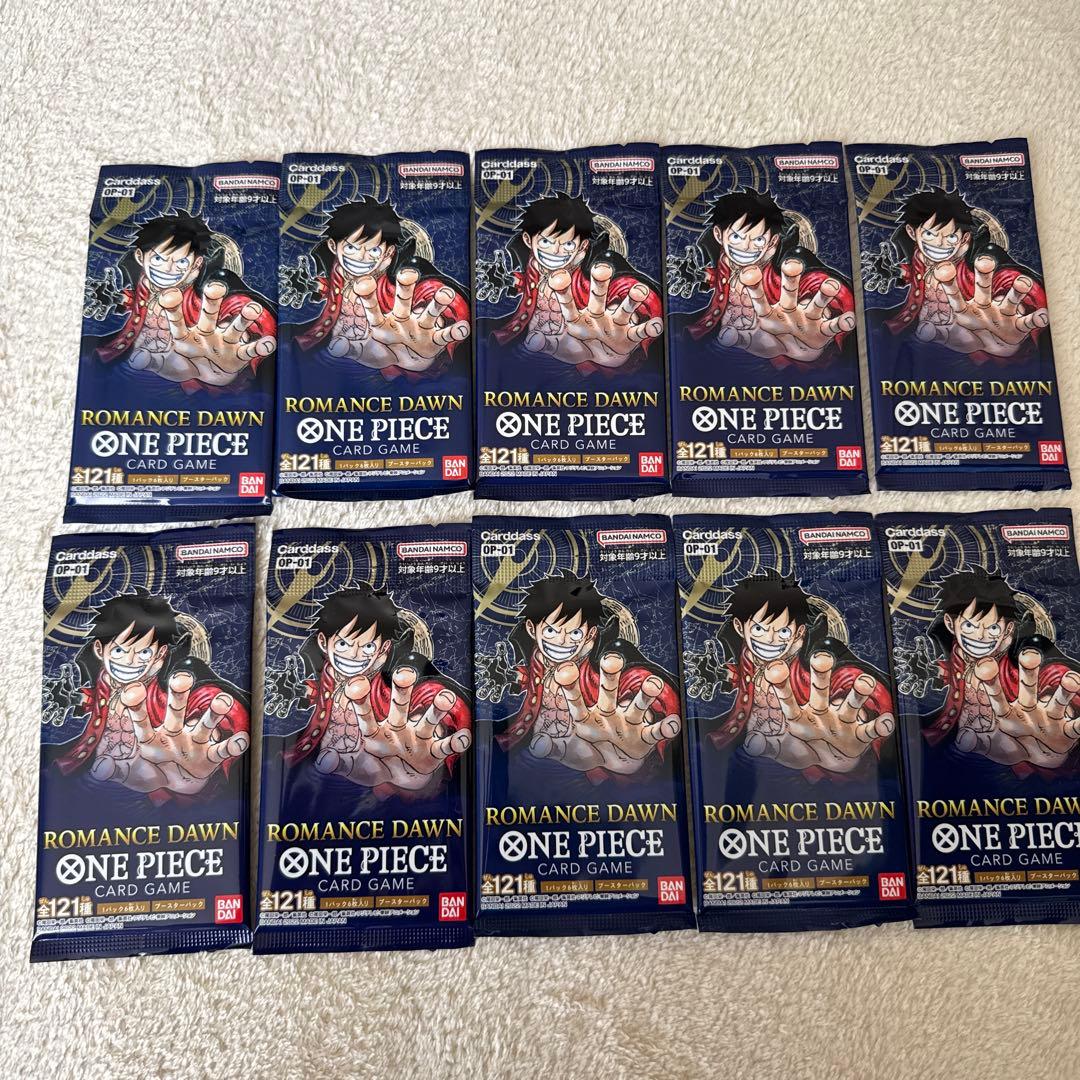 One Piece One Piece Card Game Romance Dawn 10 Pack Pack SR — Japanese