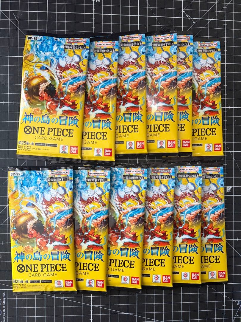 One Piece Adventures on the Island of Gods 12 Pack Pack P — Japanese