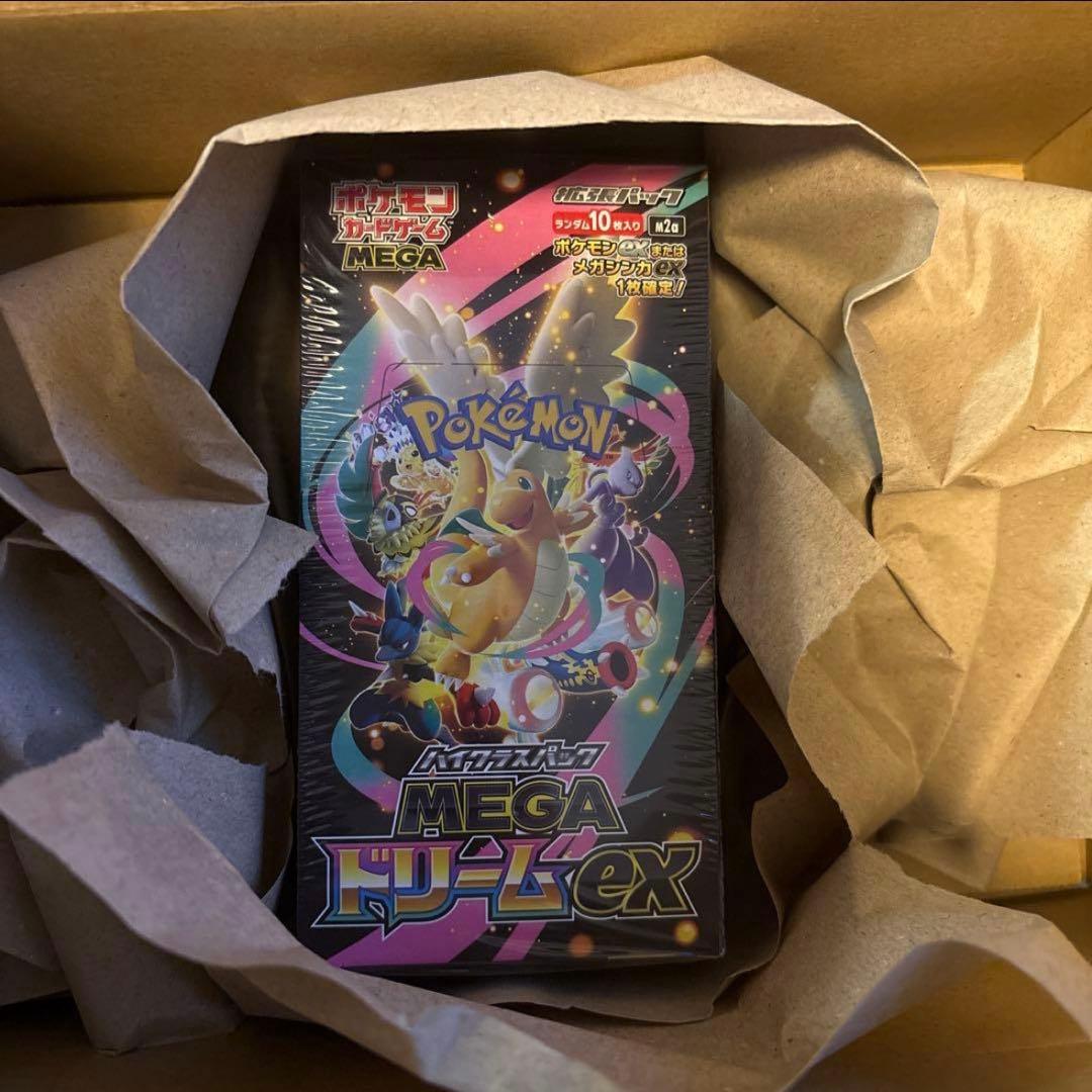 Pokemon Pokémon Card Game New Unopened MEGA Dream ex BOX with Shrink Box — Japanese