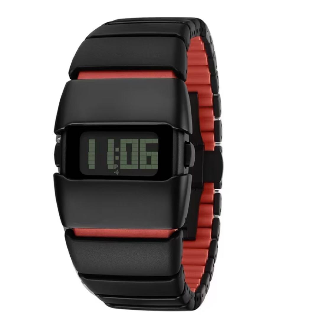 NIXON THE UNIT Digital Men's Watch — Japanese