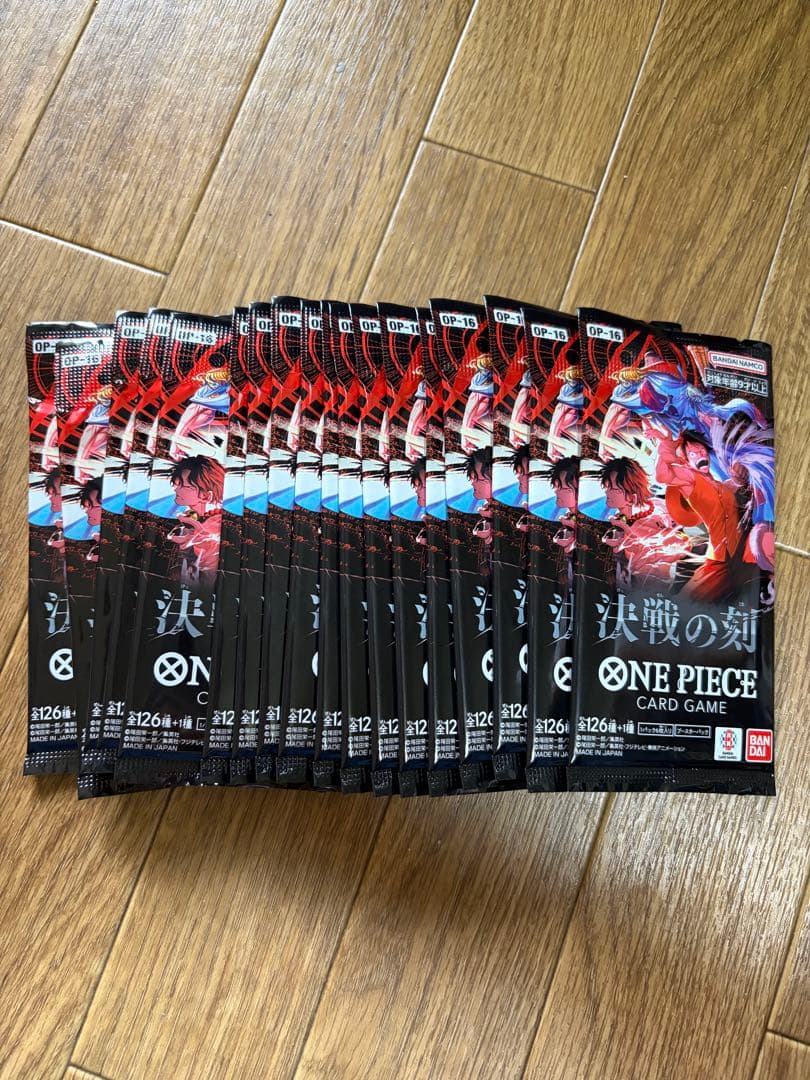 One Piece One Piece Card Game Battle of the Decisive Moment OP-16 Unopened Pack Pack — OP-16 — Japanese