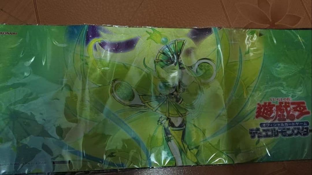 Yu-Gi-Oh Yu-Gi-Oh! Overseas Limited Rare Muwi Maiyo - Bewitching Bird Playmat Half Size U Box — Japanese