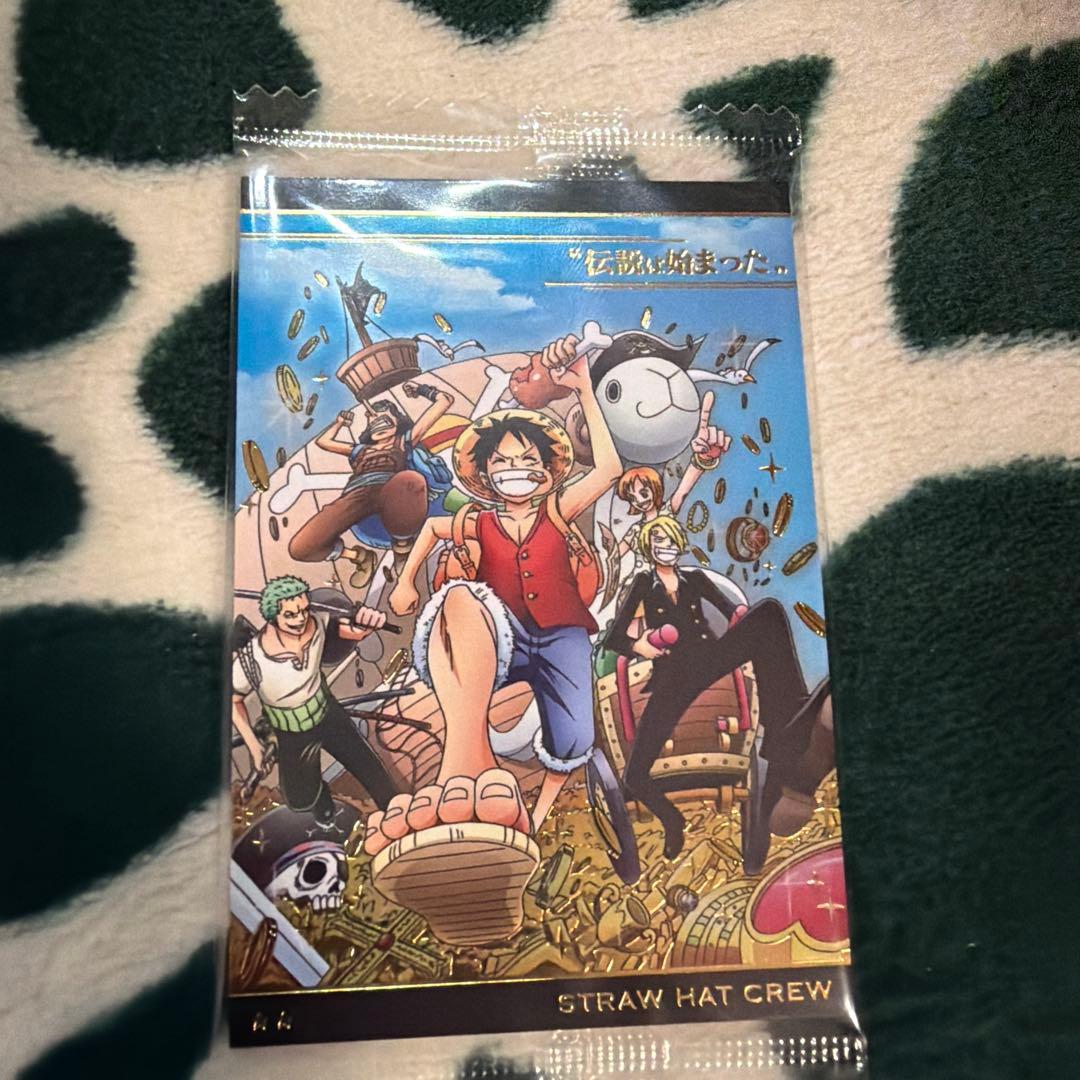 One Piece One Piece Wafers Card — Japanese