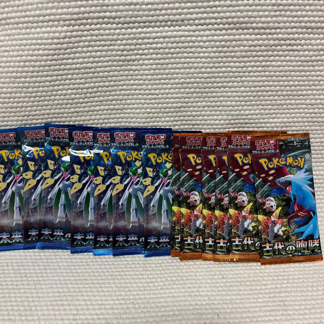 Pokemon Pokémon Pack Mirai no Issen 7 Pack Kodai no Hōkō 6 Pack Pack — Japanese