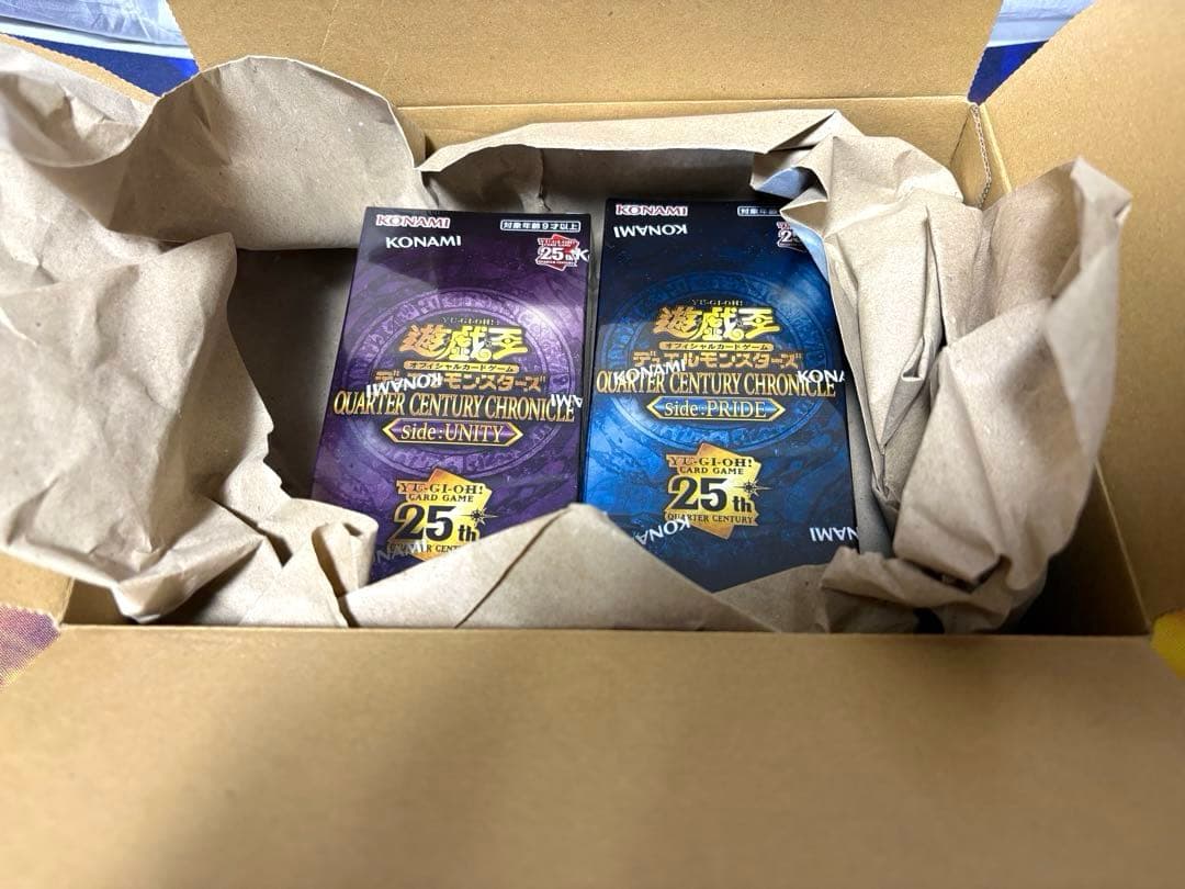 Yu-Gi-Oh Yu-Gi-Oh! OCG Quarter Century Chronicle Unopened Box Set of 2 Box — Japanese