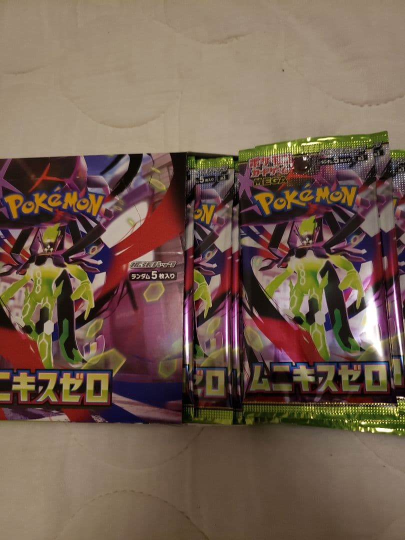 Pokemon Pokémon Card Munikis Zero Box Without Shrink Wrap Deluxe Outer Box Box — Japanese
