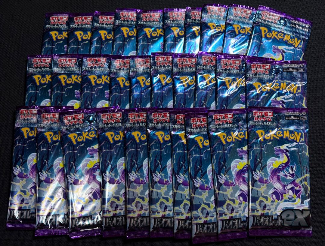 Pokemon Pokémon Card Game Scarlet & Violet Violet ex 30 Pack Pack — Japanese