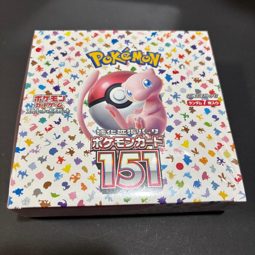 未鑑定 Pokemon Pokémon Card 151 Box SAR — Japanese