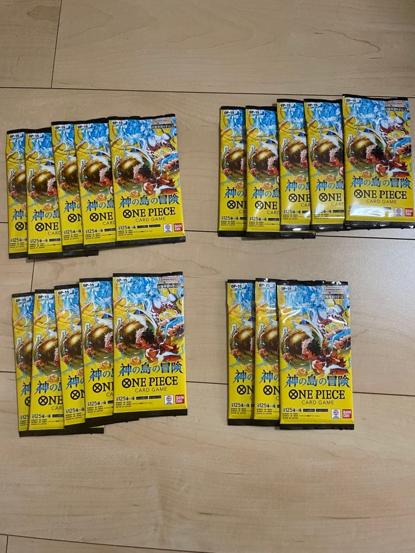 One Piece One Piece Card Adventure of the Divine Island 18 Pack Set Pack — Japanese