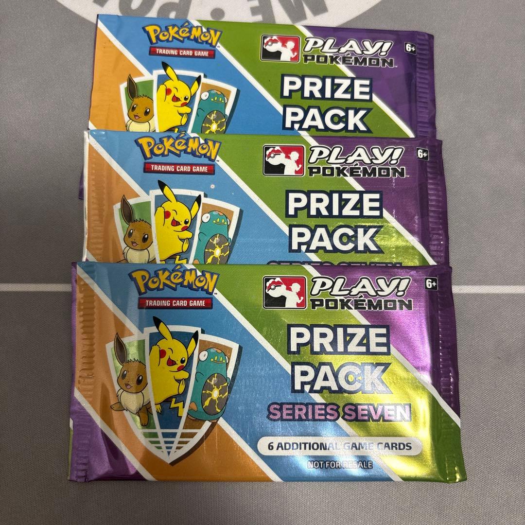 Pokemon Pokémon Card Prize Pack Series Seven 3-Pack ① Pack — Japanese