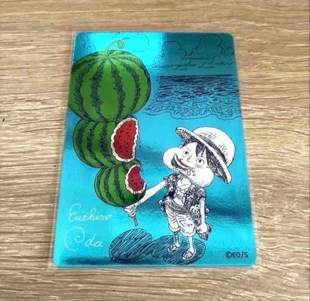 One Piece NatsuComi 2026 ONE PIECE Metakira Card Bonus ONEPIECE — Japanese