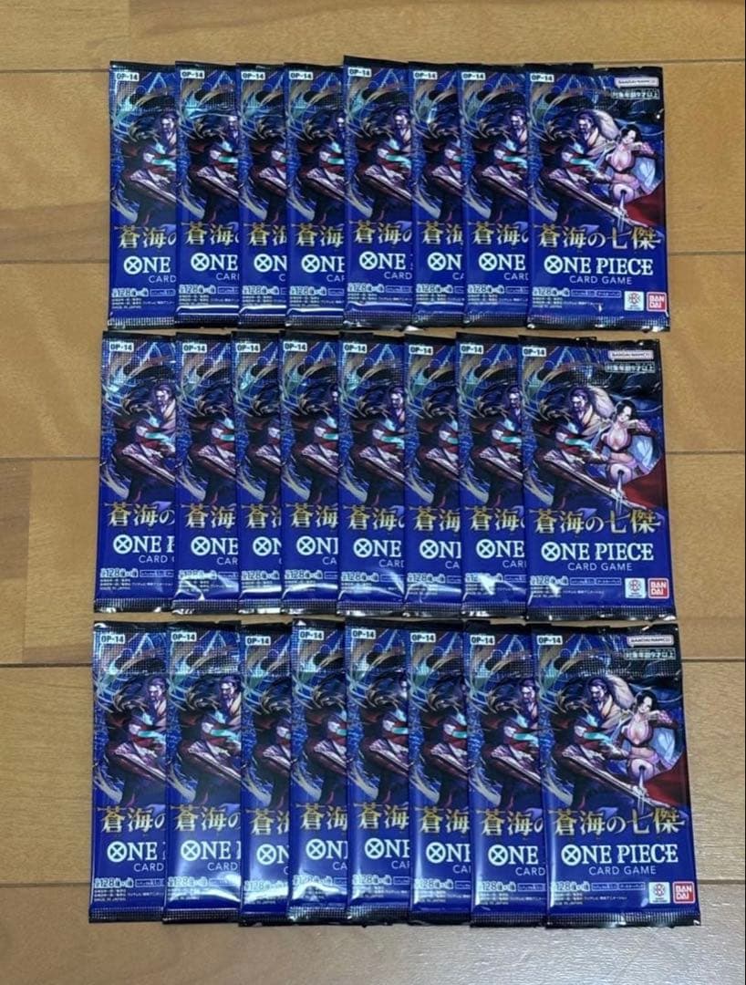 One Piece One Piece Card Game Blue Sea's Seven Warlords 24 Packs Pack — Japanese