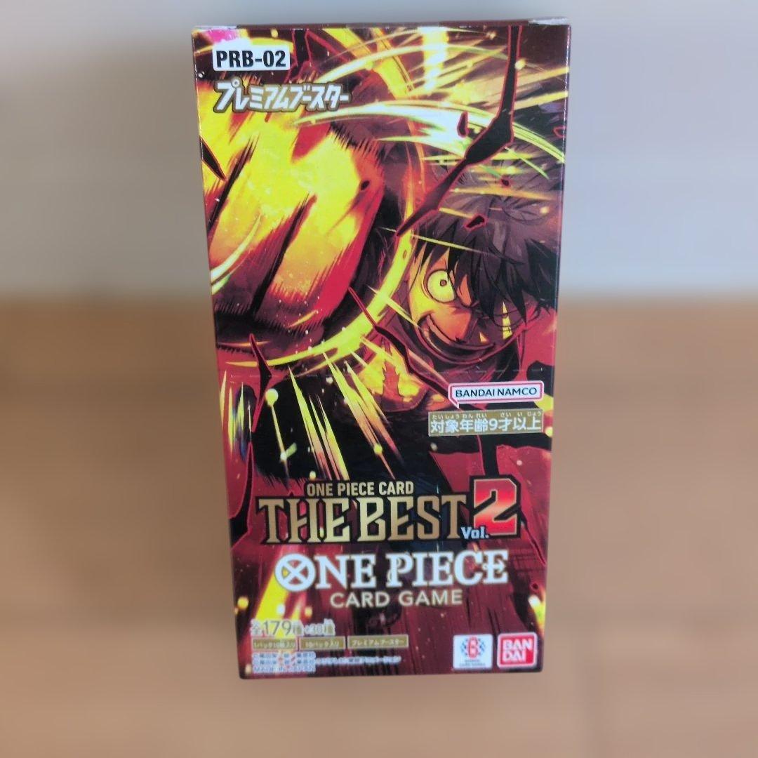 One Piece ONE PIECE CARD GAME THE BEST Vol.2 Box — Japanese