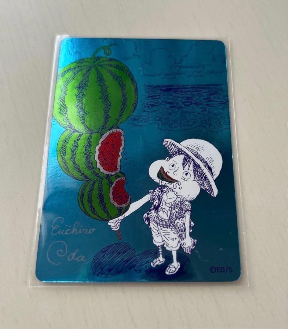 One Piece Natsu Comic Special Bonus Card — Japanese