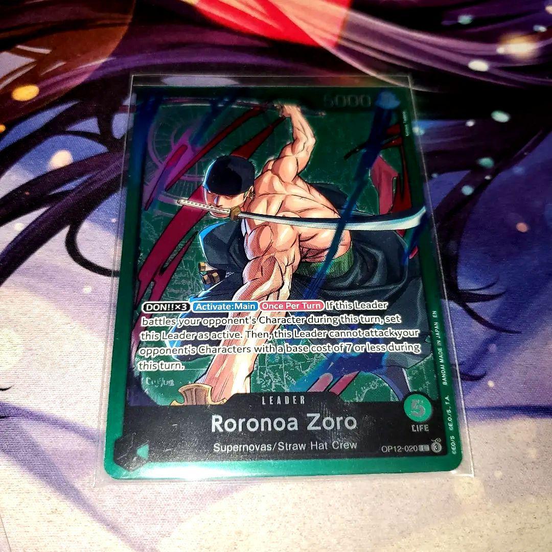 One Piece Roronoa Zoro L — OP12-020 — Japanese