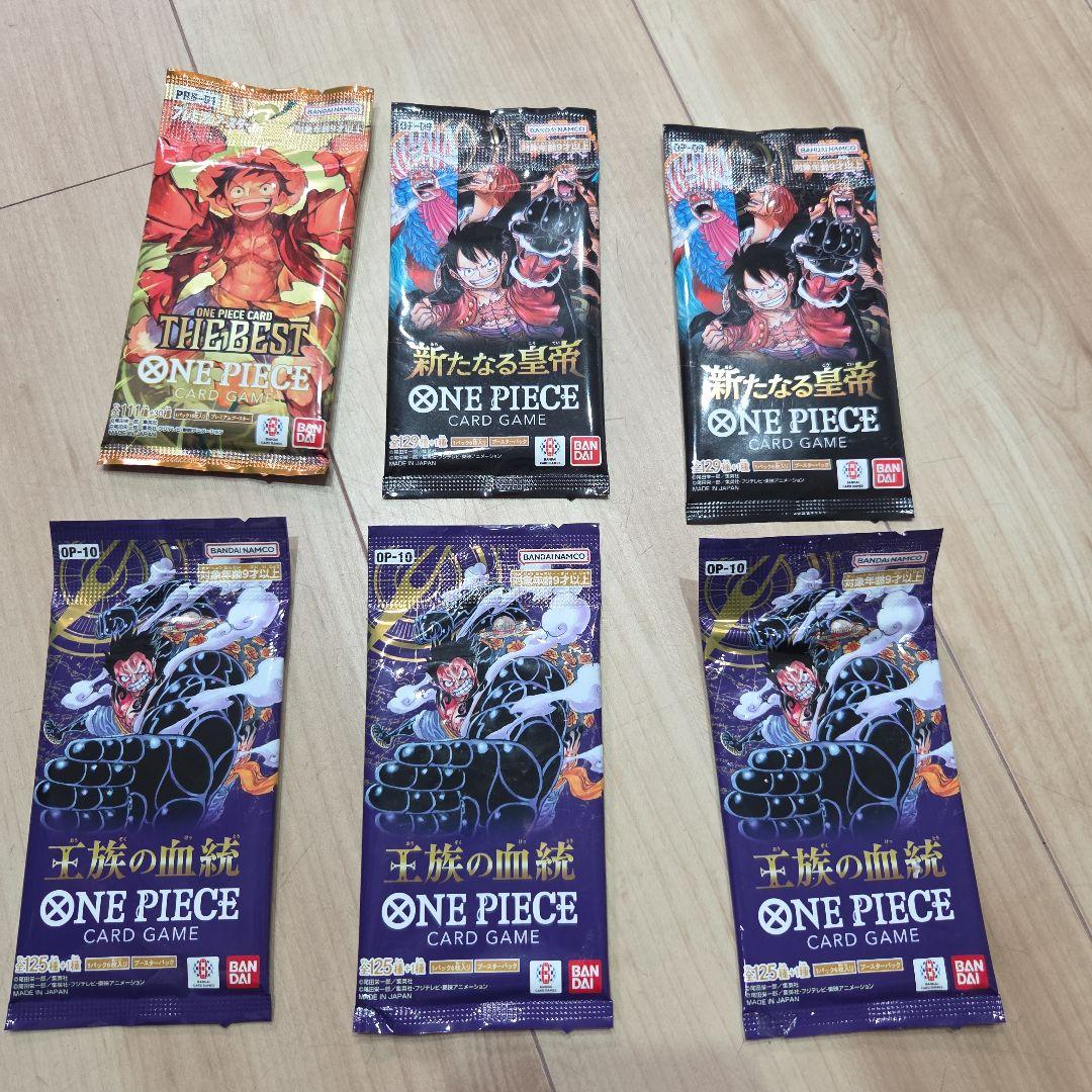 One Piece ONE PIECE Card Game 6 Pack Set Pack — Japanese