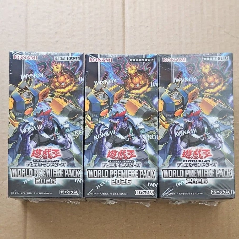 Yu-Gi-Oh Yu-Gi-Oh! World Premiere Pack 2026 Box — Japanese