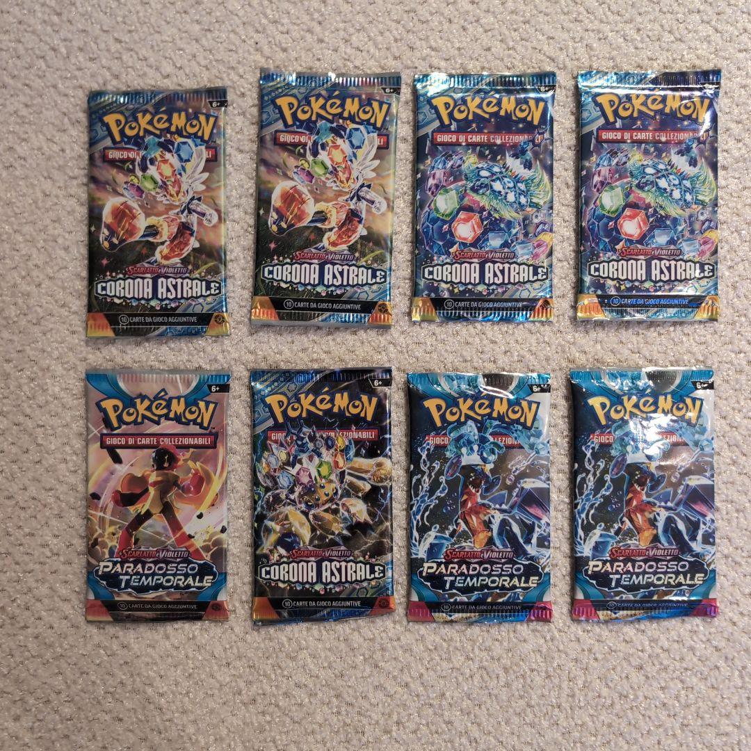 Pokemon Pokémon Card Game Expansion Pack 8 Pack Set Italy Edition Pack — イタリア語版
