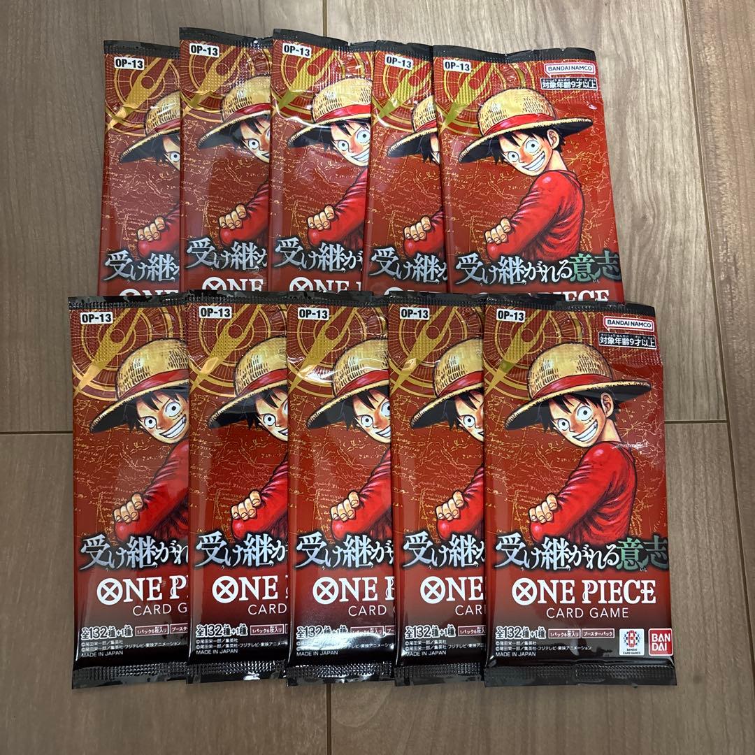 One Piece One Piece Card: The Will of the Inheritor Pack P — Japanese