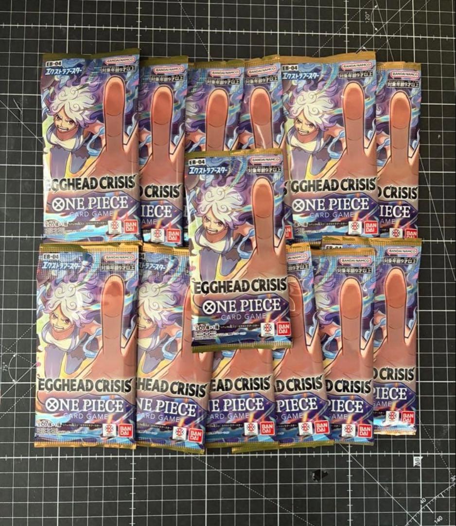 One Piece One Piece Card Egghead Crisis Barapack 13 Packs Pack P — Japanese