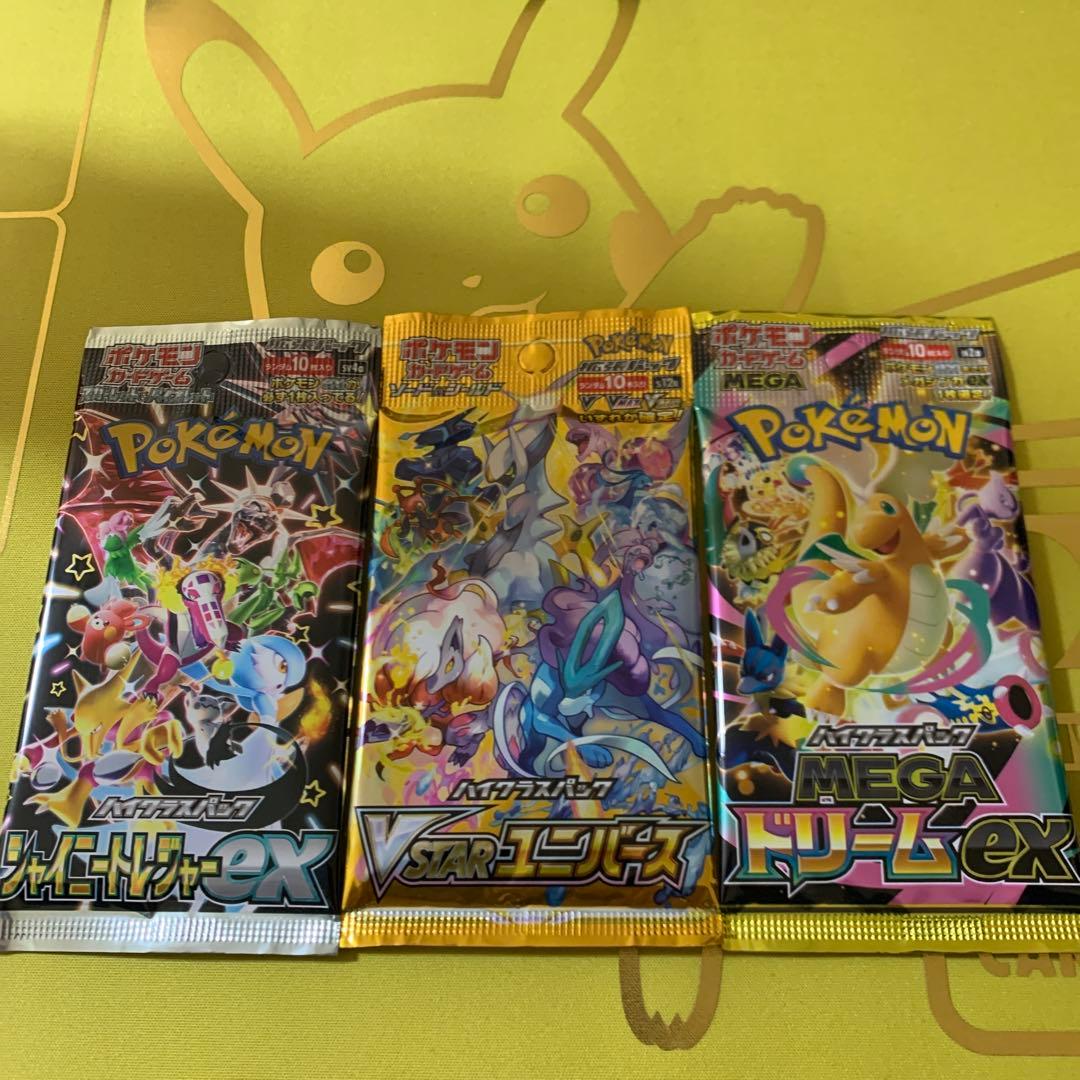 Pokemon VSTAR Universe 1 Pack Mega Dream Shiny 1 Pack Each Pack — Japanese