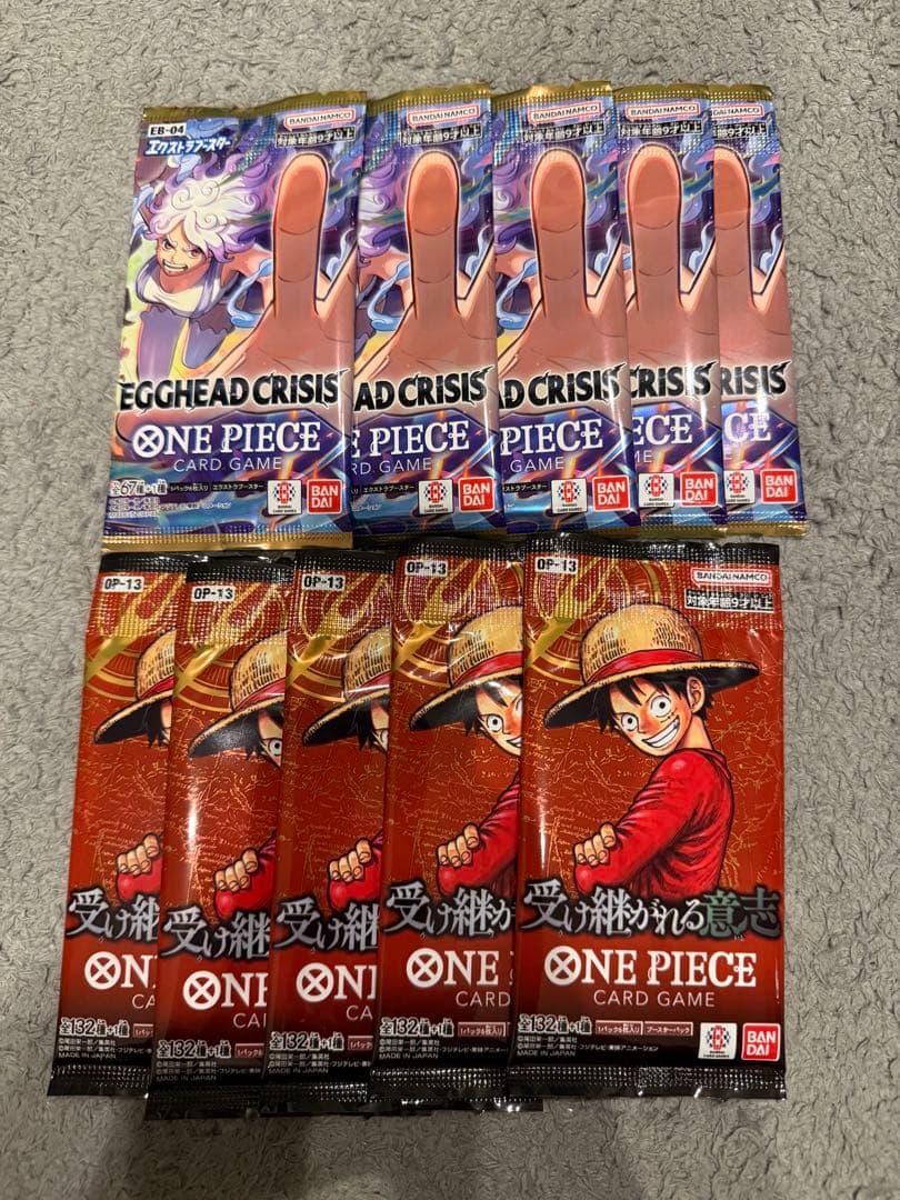One Piece One Piece Card - The Inherited Will Pack — Japanese