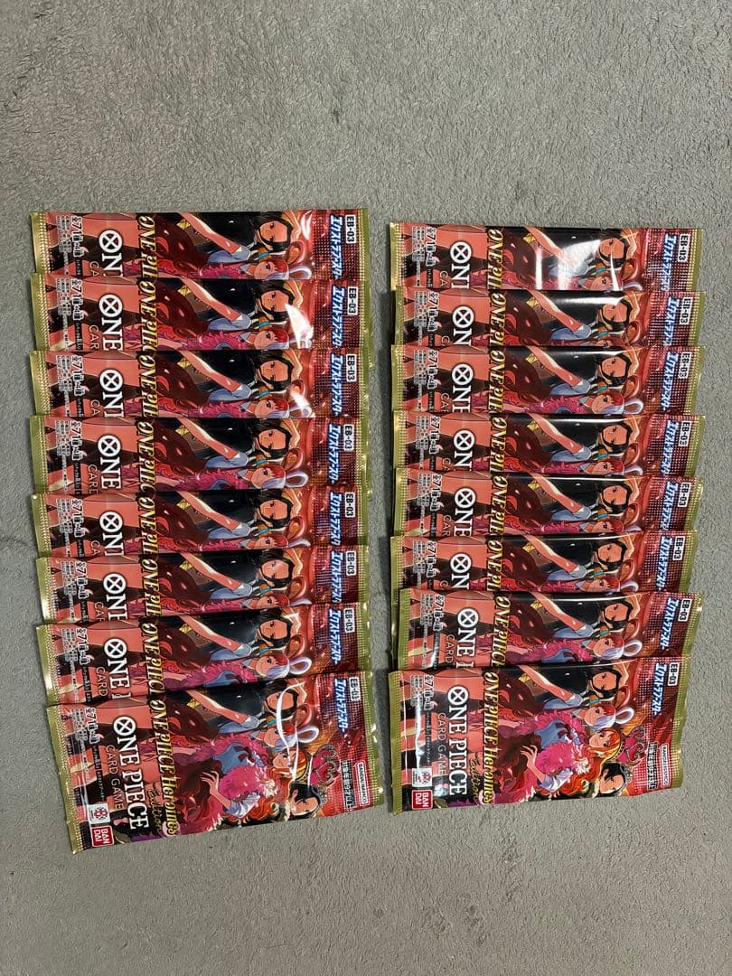 One Piece Heroine's Edition Rose 16 Pack One Piece Card Game Pack — Japanese