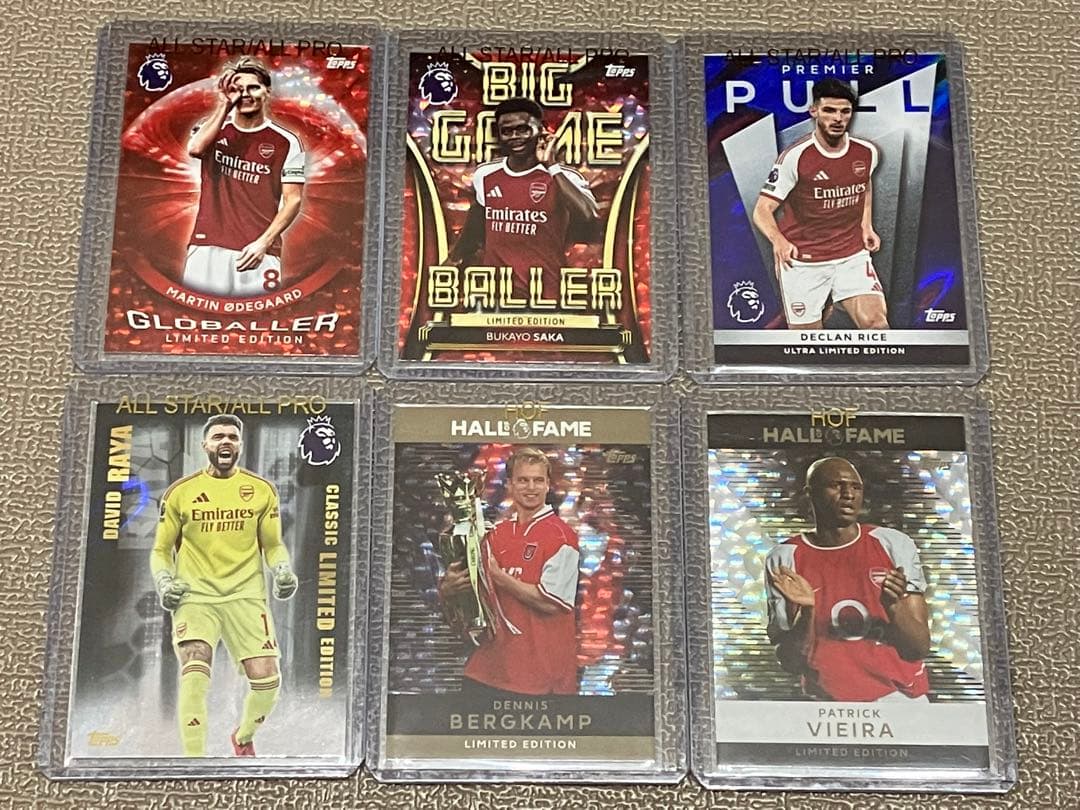 Arsenal Trading Card Set — Japanese
