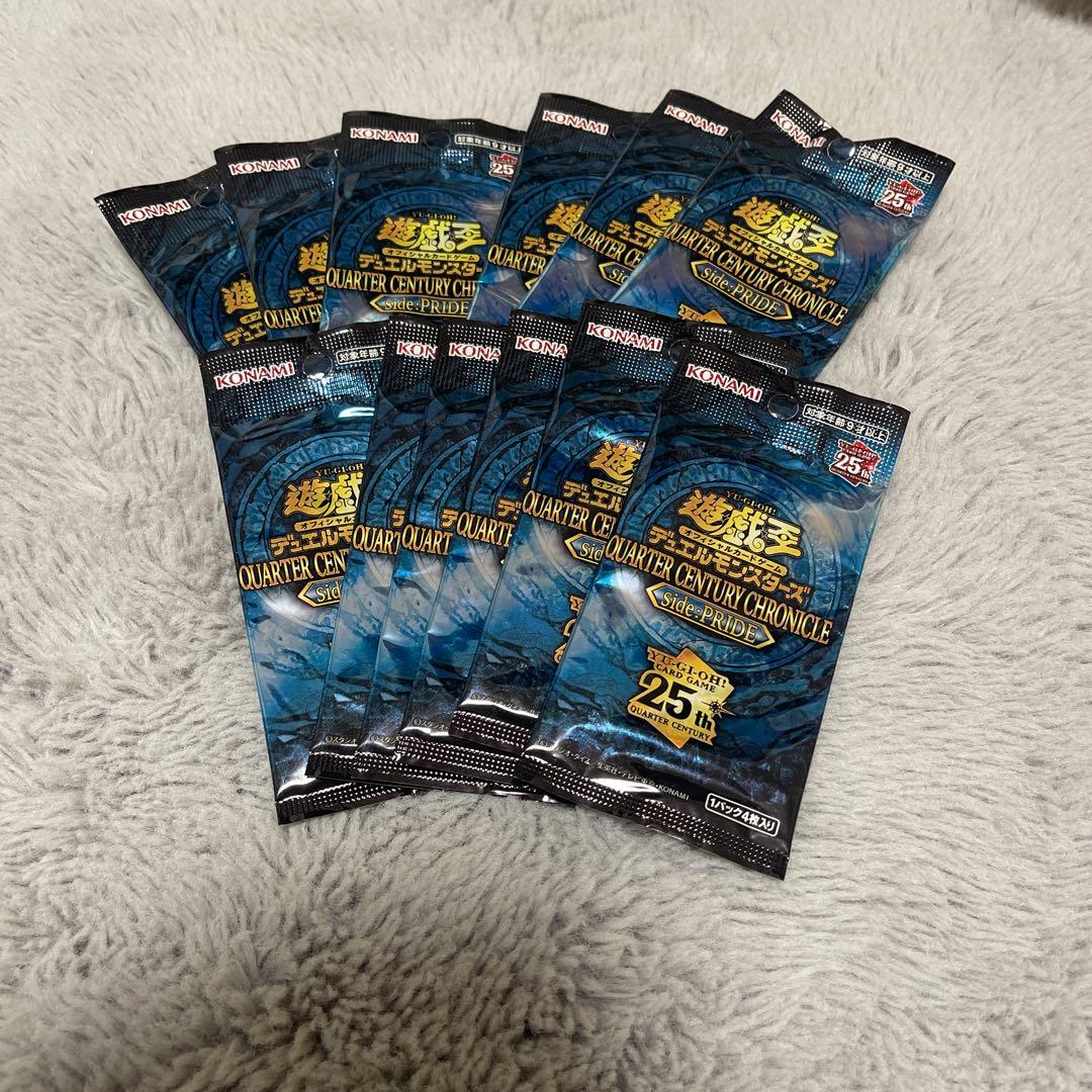 Yu-Gi-Oh Yu-Gi-Oh! Quarter Century Side Pride Rajapack 12 Packs Pack — Japanese