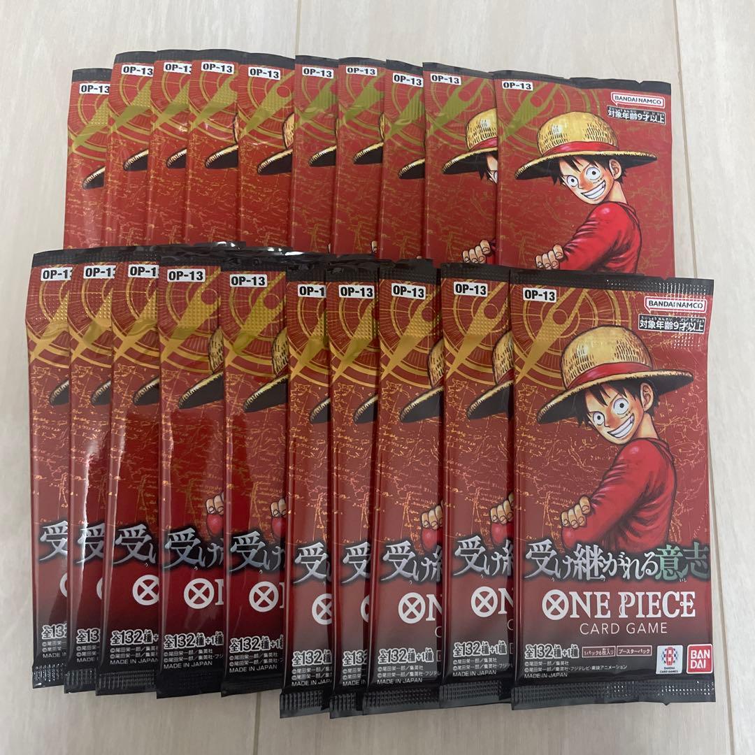 One Piece One Piece Card Game: The Will of the Dawn Pack — Inherited Will OP-13 — Japanese