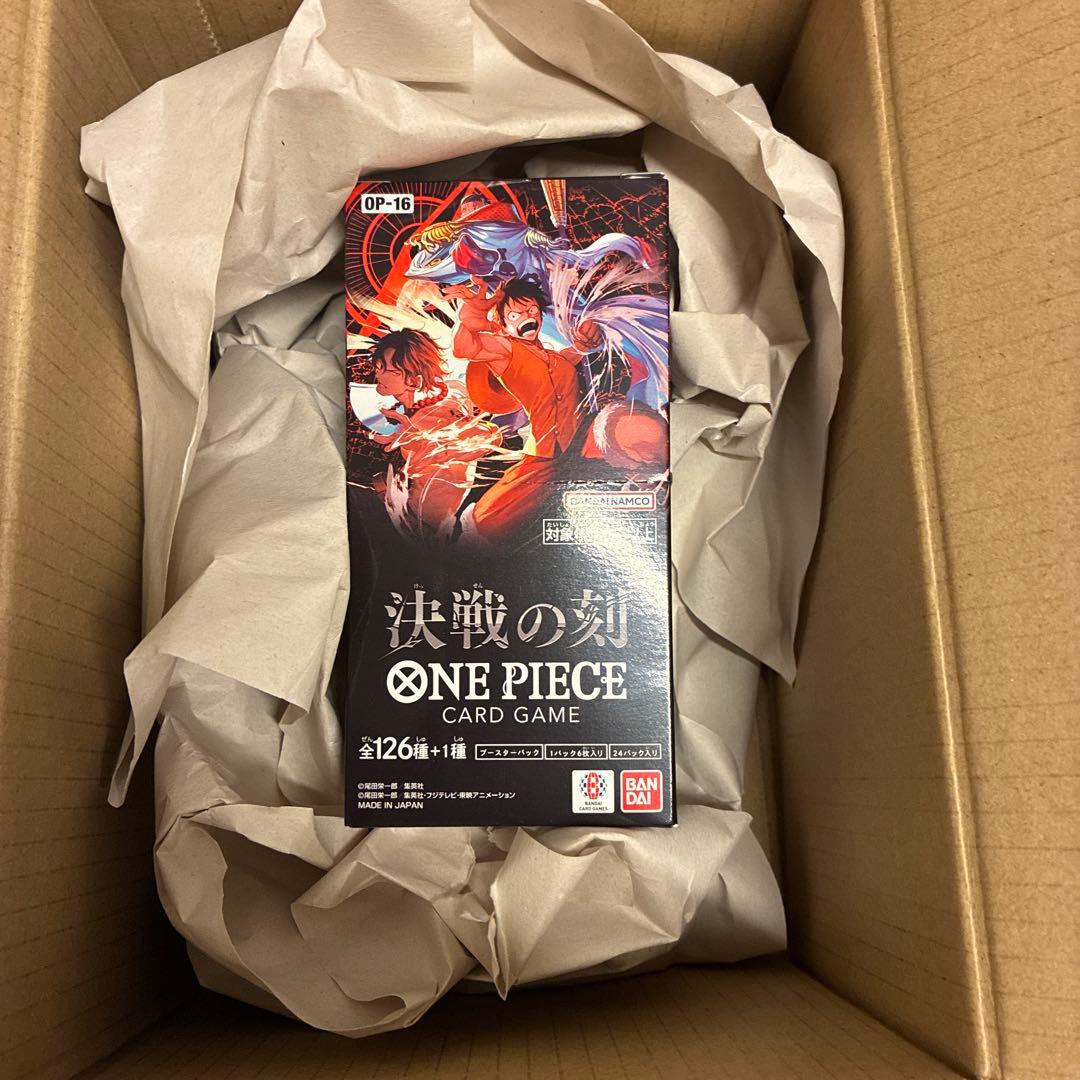 One Piece Unopened One Piece Decisive Battle Moment OP-16 Box Box L — OP-16 — Japanese