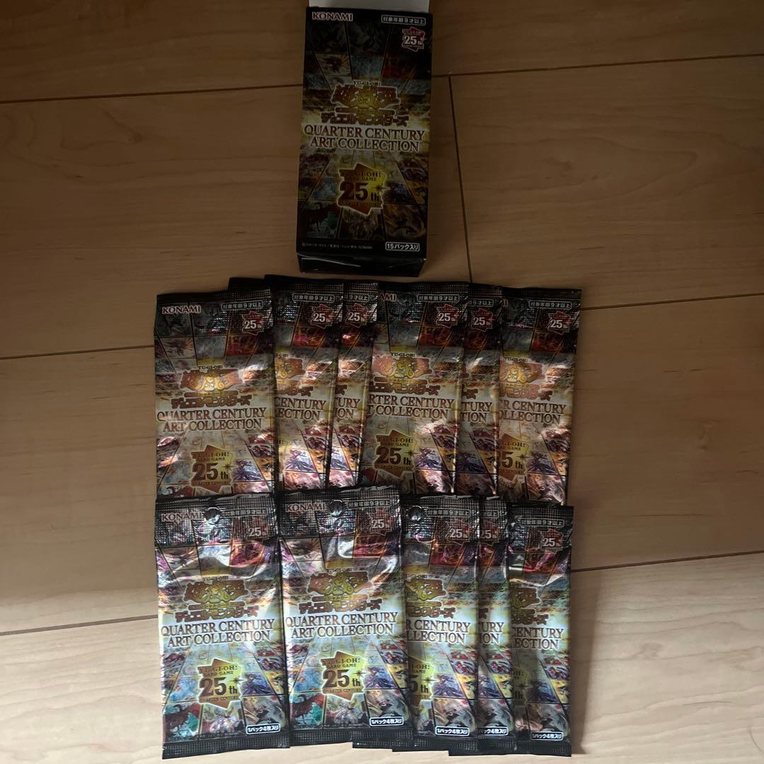 Yu-Gi-Oh Yu-Gi-Oh! QUARTER CENTURY ART COLLECTION 11 Packs Pack — Japanese
