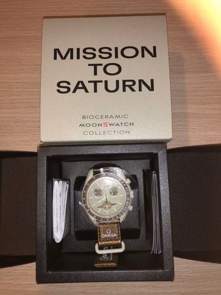 swatch Mission to Saturn Analog Men's — Japanese