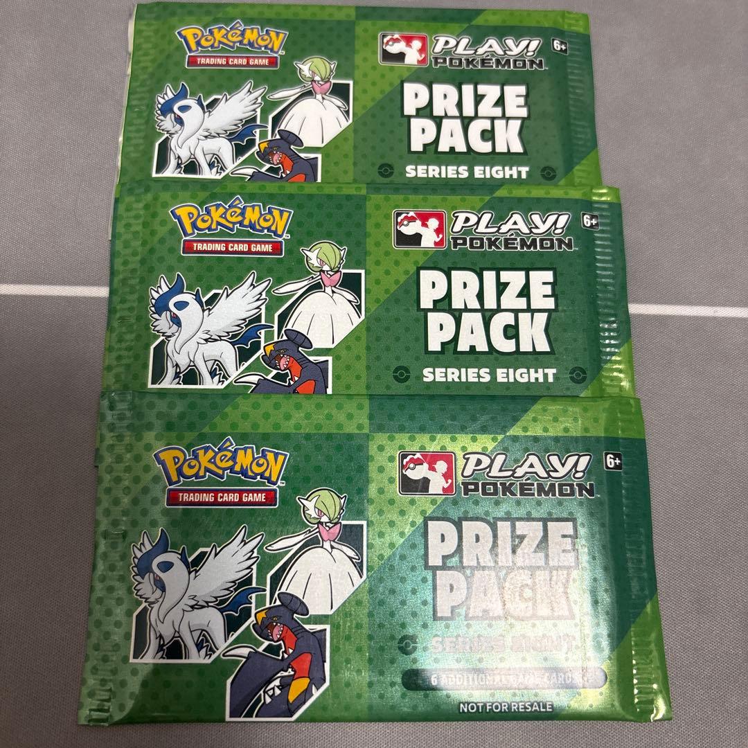 Pokemon Pokémon Card Prize Pack Series Eight 3 Pack ① Pack — Japanese