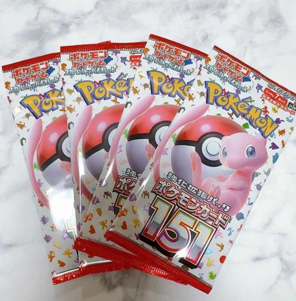 Pokemon Pokémon Card 151 Balla Pack 4p Pack — Japanese