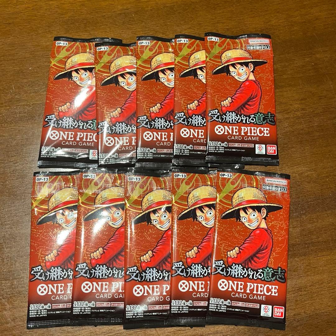 One Piece One Piece Card Game The Will of the D. Pack P — Japanese